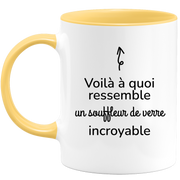 quotedazur - Mug Voilà à Quoi Ressemble Un Souffleur de verre Incroyable - Cadeau Souffleur de verre - Idée Cadeau Anniversaire - Idée Pour Une Attention Originale Souffleur de verre