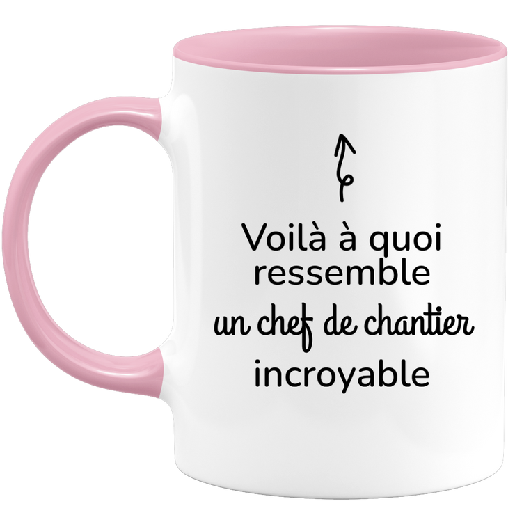 quotedazur - Mug je suis une maman Cheffe de Chantier voleuse de bisou