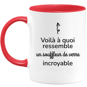 quotedazur - Mug Voilà à Quoi Ressemble Un Souffleur de verre Incroyable - Cadeau Souffleur de verre - Idée Cadeau Anniversaire - Idée Pour Une Attention Originale Souffleur de verre