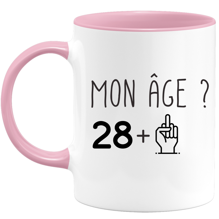 Mug 29 ans - Idée cadeau anniversaire homme ou femme - Tasse