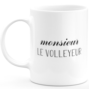 quotedazur - Mug Monsieur Le Volleyeur - Idée Cadeau Parfaite pour Amateurs de Volley, Anniversaires, Coachs Sportifs